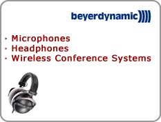 Beyerdynamic - Microphones, Headphones, Wireless Conference Systems