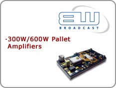 Broadcast Warehouse - 300W, 600W Pallet Amplifiers