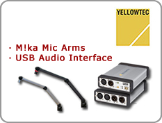 Yellowtec - Digital Console, Plug & Play USB Audio Interface, Microphone Arms